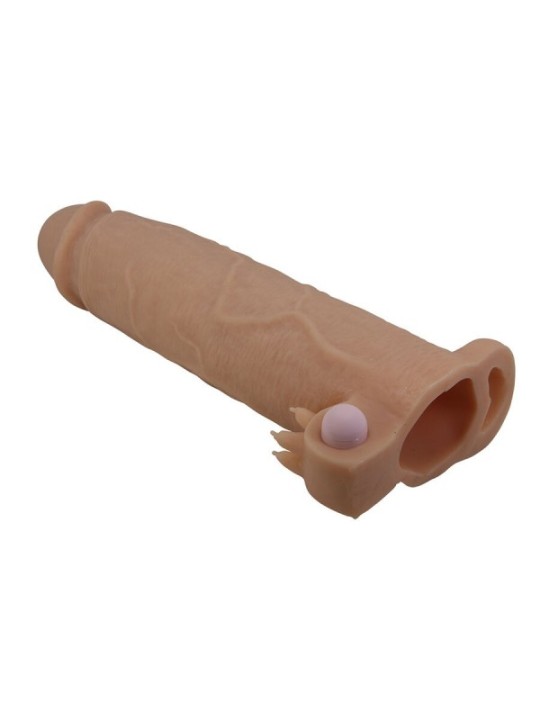 Pretty Love - Xerxes Guaina Per Pene Con Stimolatore Clitorideo E Vibrazione - FOR HIM - Guaine e Prolunghe | erosidea.com