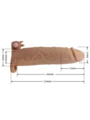 Pretty Love - Xerxes Guaina Per Pene Con Stimolatore Clitorideo E Vibrazione - FOR HIM - Guaine e Prolunghe | erosidea.com