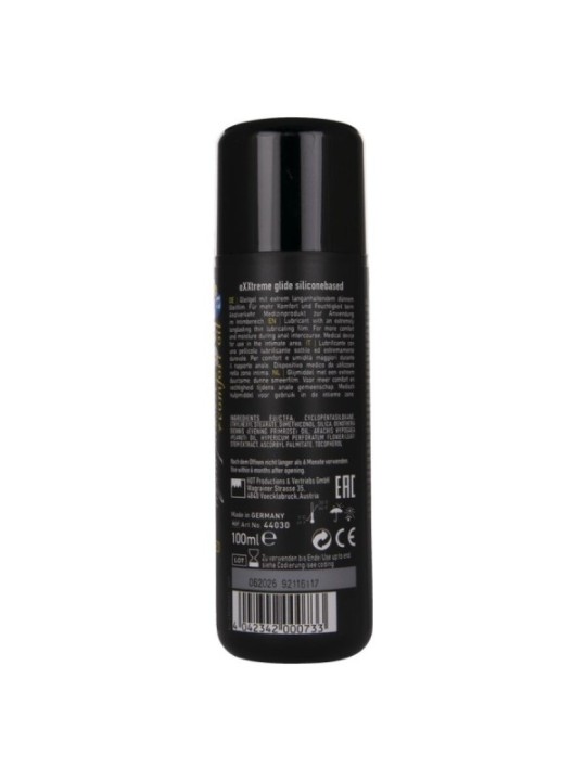 Hot - Exxtreme Glide Lubrificante A Base Di Silicone + Olio Comfort A+ 100 Ml - HOT - A Base Silicone | erosidea.com