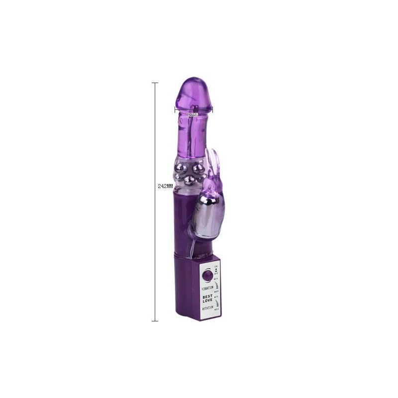 Vibratore Rabbit Baile Hot Lady Ii Pearl Rotator - BAILE ROTATIONS - Vibratori Rabbit | erosidea.com