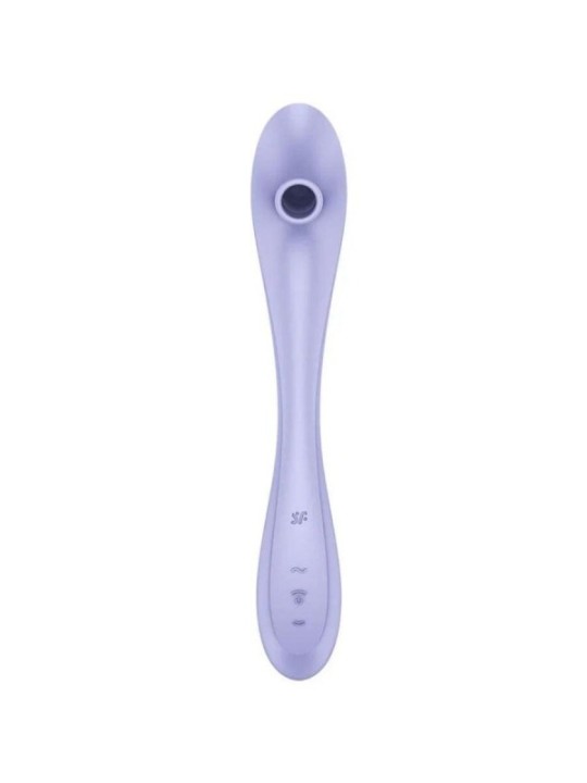 Satisfyer - Easy Lover Vibrador & Estimulador Air Pulse - SATISFYER AIR PULSE - Succhia Clitoride | erosidea.com