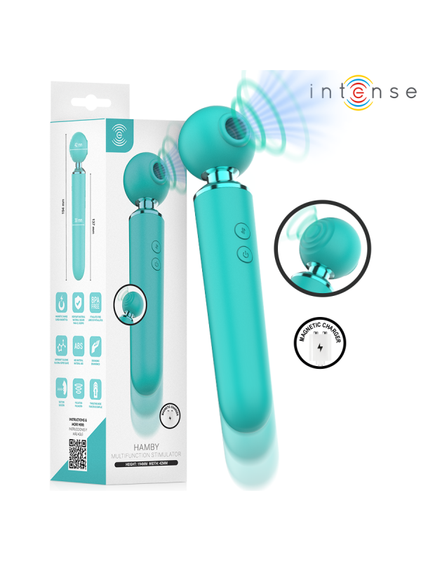 Intense - Hamby Aspiratore Multifunzione Con Aspirazione E Vibrazione - INTENSE HIGH TECH - Vibratori | erosidea.com