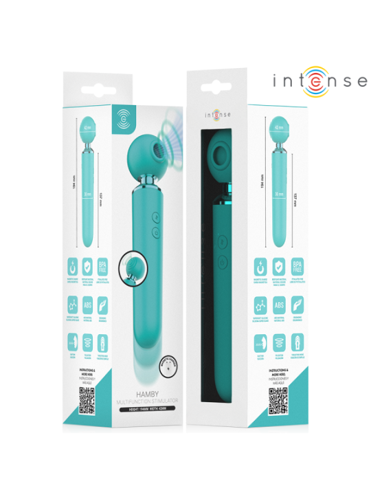 Intense - Hamby Aspiratore Multifunzione Con Aspirazione E Vibrazione - INTENSE HIGH TECH - Vibratori | erosidea.com