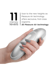 Womanizer - Stimolatore Clitorideo Pro Vibrante Colore Argento E Grigio - WOMANIZER - Succhia Clitoride | erosidea.com