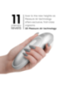 Womanizer - Stimolatore Clitorideo Pro Vibrante Colore Argento E Grigio - WOMANIZER - Succhia Clitoride | erosidea.com