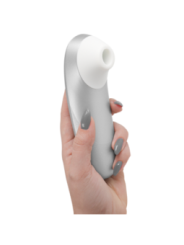 Womanizer - Stimolatore Clitorideo Pro Vibrante Colore Argento E Grigio - WOMANIZER - Succhia Clitoride | erosidea.com
