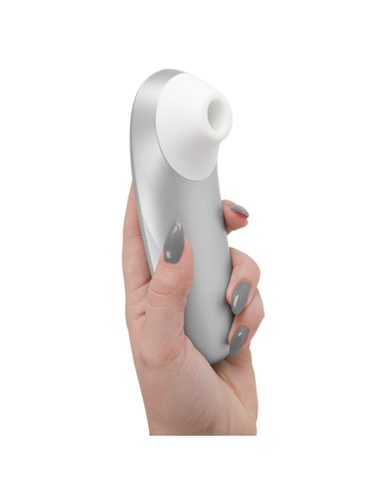 Womanizer - Stimolatore Clitorideo Pro Vibrante Colore Argento E Grigio - WOMANIZER - Succhia Clitoride | erosidea.com