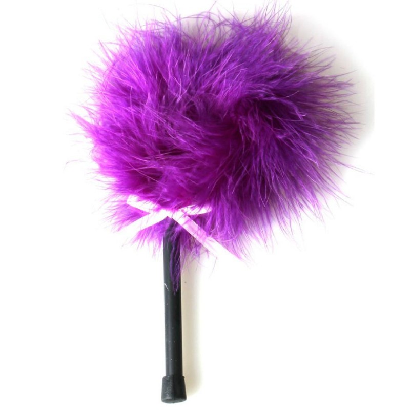 Secretplay - Spolverino Marabou Rosa Viola - SECRETPLAY 100% FETISH - Fruste e Sculacciatori | erosidea.com
