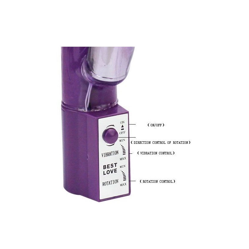 Vibratore Rabbit Baile Hot Lady Ii Pearl Rotator - BAILE ROTATIONS - Vibratori Rabbit | erosidea.com