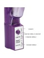 Vibratore Rabbit Baile Hot Lady Ii Pearl Rotator - BAILE ROTATIONS - Vibratori Rabbit | erosidea.com