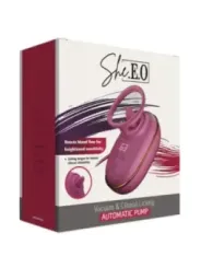 She.e.o - Pompa Clitoridea Automatica Viola Per La Lecchiatura - She.E.O - Stimolatori | erosidea.com