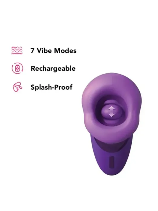 Fantasy For Her - Vibratore Aspirante Per Il Piacere Viola - FANTASY FOR HER - Stimolatori | erosidea.com