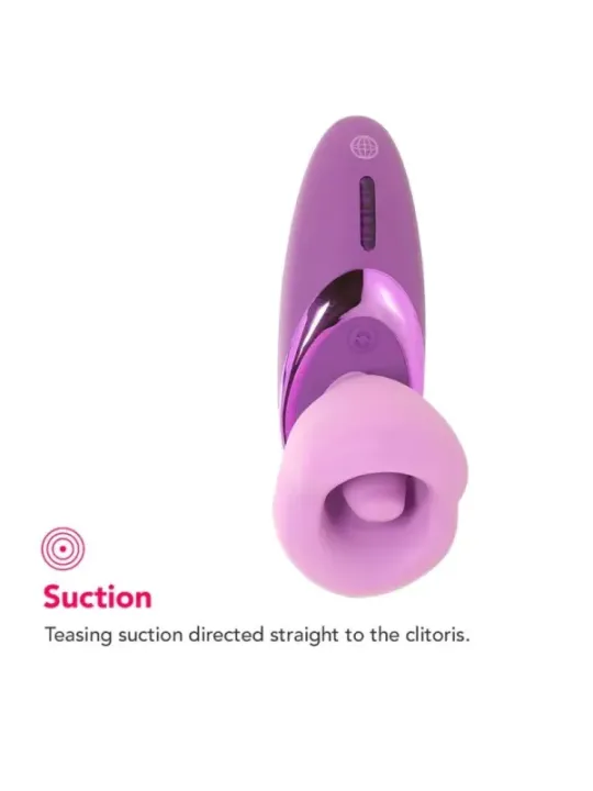 Fantasy For Her - Vibratore Aspirante Per Il Piacere Viola - FANTASY FOR HER - Stimolatori | erosidea.com
