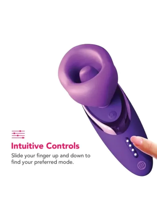 Fantasy For Her - Vibratore Aspirante Per Il Piacere Viola - FANTASY FOR HER - Stimolatori | erosidea.com