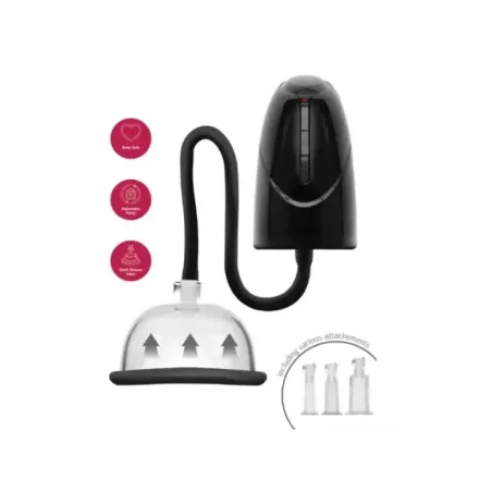She.e.o - Aspiratore Vaginale E Clitorideo Automatico Nero - She.E.O - Stimolatori | erosidea.com