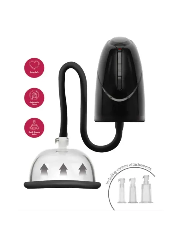 She.e.o - Aspiratore Vaginale E Clitorideo Automatico Nero - She.E.O - Stimolatori | erosidea.com