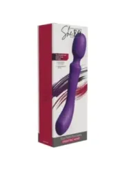 She.e.o - Bacchetta Massaggiante Vibrante A Doppia Estremit€ Viola - She.E.O - Vibratori | erosidea.com