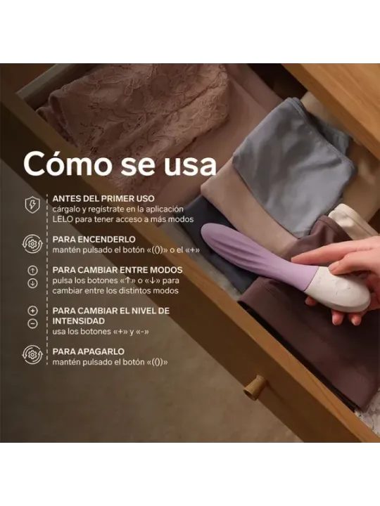 Lelo - Mona Twist Vibratore Punto G - Lavanda - Lelo - Vibratori punto G | erosidea.com