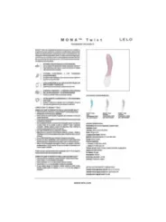 Lelo - Mona Twist Vibratore Punto G - Lavanda Scuro - Lelo - Vibratori punto G | erosidea.com