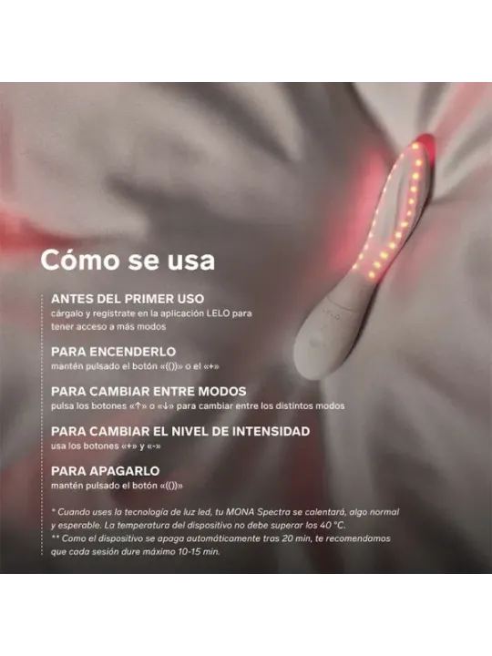 Lelo - Vibratore Mona Spectra Intimo - Lelo - Vibratori con App | erosidea.com