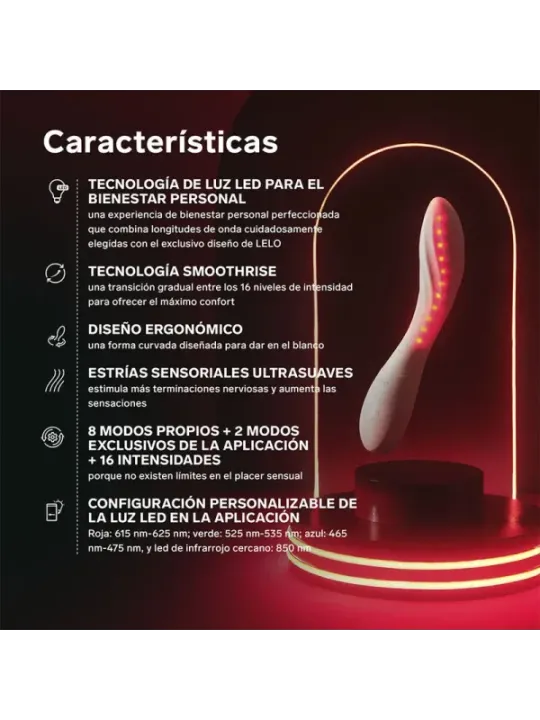 Lelo - Vibratore Mona Spectra Intimo - Lelo - Vibratori con App | erosidea.com