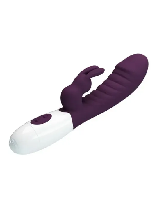 Pretty Love - Vibratore Rabbit Naughty Bunny A 30 Funzioni Viola - HIGH TECH - Vibratori Rabbit | erosidea.com
