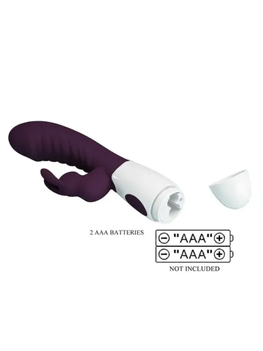 Pretty Love - Vibratore Rabbit Naughty Bunny A 30 Funzioni Viola - HIGH TECH - Vibratori Rabbit | erosidea.com