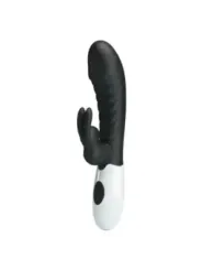 Pretty Love - Vibratore Rabbit Naughty Bunny Con 30 Funzioni Nero - HIGH TECH - Vibratori Rabbit | erosidea.com