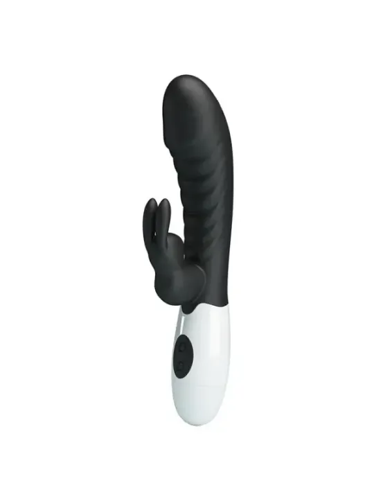 Pretty Love - Vibratore Rabbit Naughty Bunny Con 30 Funzioni Nero - HIGH TECH - Vibratori Rabbit | erosidea.com