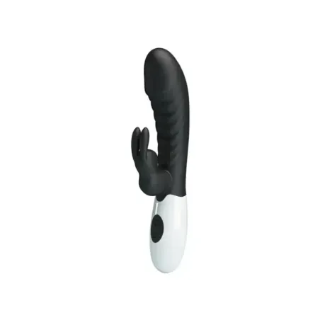 Pretty Love - Vibratore Rabbit Naughty Bunny Con 30 Funzioni Nero - HIGH TECH - Vibratori Rabbit | erosidea.com