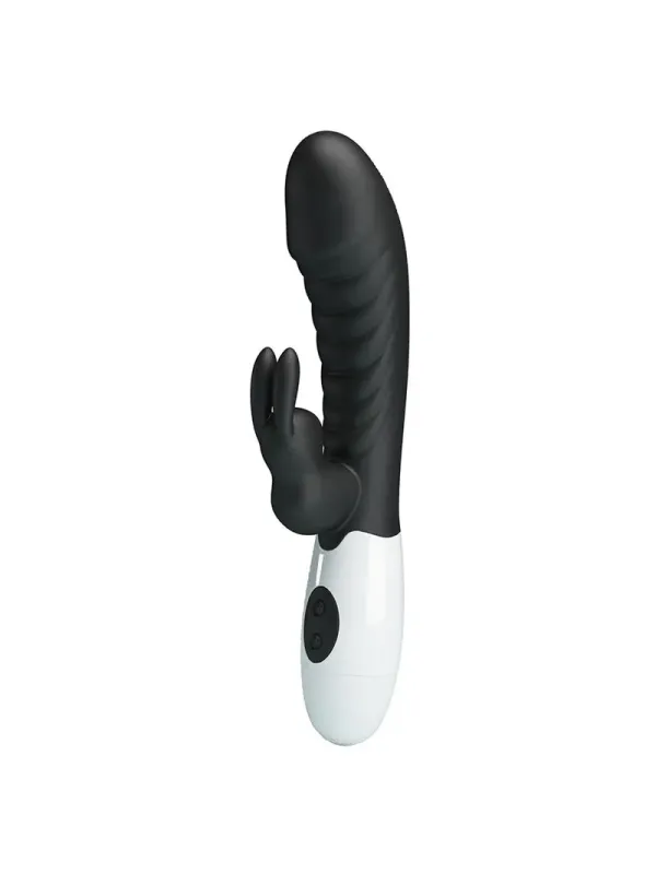 Pretty Love - Vibratore Rabbit Naughty Bunny Con 30 Funzioni Nero - HIGH TECH - Vibratori Rabbit | erosidea.com