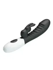 Pretty Love - Vibratore Rabbit Naughty Bunny Con 30 Funzioni Nero - HIGH TECH - Vibratori Rabbit | erosidea.com