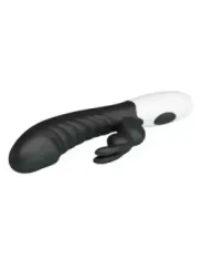 Pretty Love - Vibratore Rabbit Naughty Bunny Con 30 Funzioni Nero - HIGH TECH - Vibratori Rabbit | erosidea.com