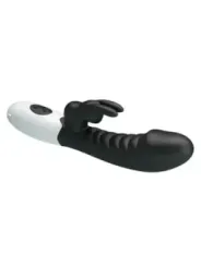 Pretty Love - Vibratore Rabbit Naughty Bunny Con 30 Funzioni Nero - HIGH TECH - Vibratori Rabbit | erosidea.com