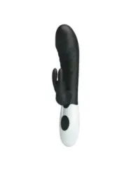 Pretty Love - Vibratore Rabbit Naughty Bunny Con 30 Funzioni Nero - HIGH TECH - Vibratori Rabbit | erosidea.com