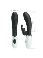Pretty Love - Vibratore Rabbit Naughty Bunny Con 30 Funzioni Nero - HIGH TECH - Vibratori Rabbit | erosidea.com
