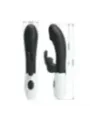 Pretty Love - Vibratore Rabbit Naughty Bunny Con 30 Funzioni Nero - HIGH TECH - Vibratori Rabbit | erosidea.com