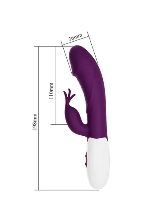 Pretty Love - Vibratore Rabbit Rogue Muse 30 Funzioni Viola - HIGH TECH - Vibratori Rabbit | erosidea.com