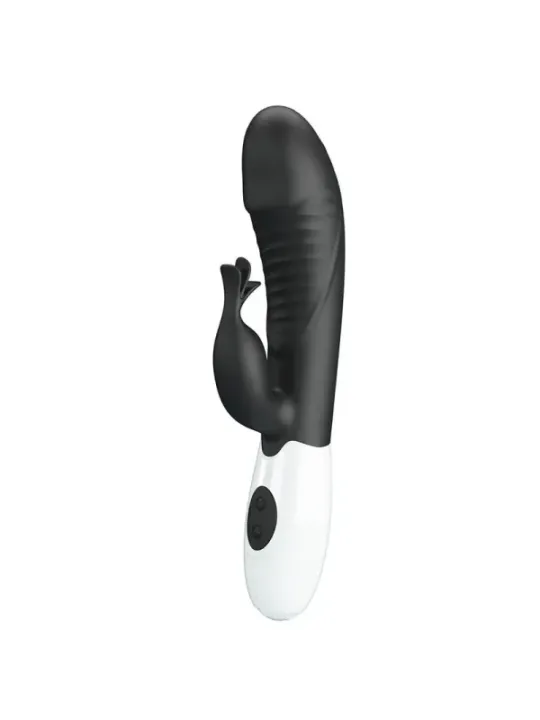 Pretty Love - Vibratore Rabbit Rasmussen 30 Funzioni Nero - HIGH TECH - Vibratori Rabbit | erosidea.com