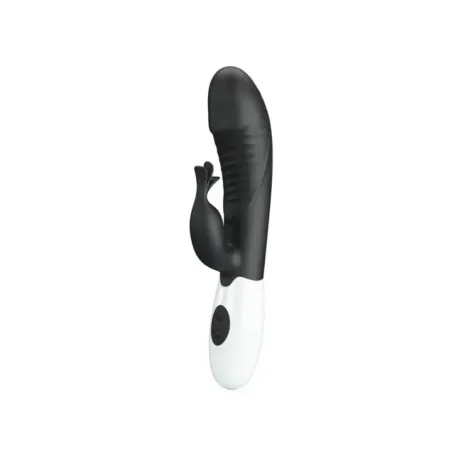 Pretty Love - Vibratore Rabbit Rasmussen 30 Funzioni Nero - HIGH TECH - Vibratori Rabbit | erosidea.com