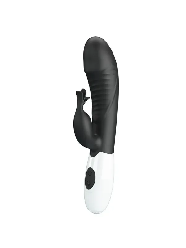 Pretty Love - Vibratore Rabbit Rasmussen 30 Funzioni Nero - HIGH TECH - Vibratori Rabbit | erosidea.com