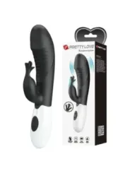 Pretty Love - Vibratore Rabbit Rasmussen 30 Funzioni Nero - HIGH TECH - Vibratori Rabbit | erosidea.com