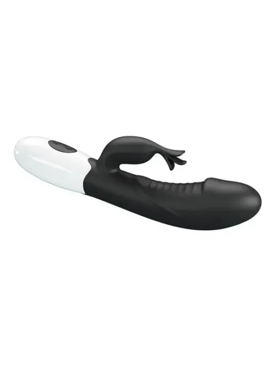 Pretty Love - Vibratore Rabbit Rasmussen 30 Funzioni Nero - HIGH TECH - Vibratori Rabbit | erosidea.com