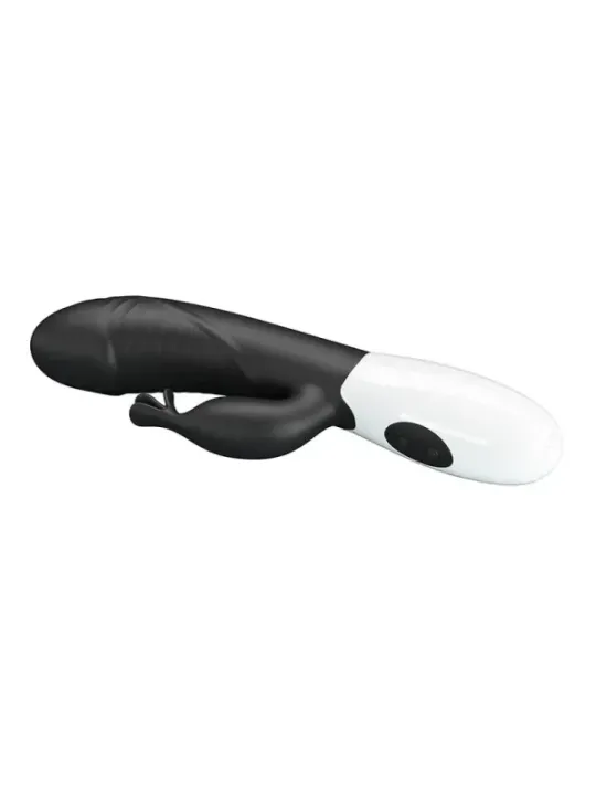Pretty Love - Vibratore Rabbit Rasmussen 30 Funzioni Nero - HIGH TECH - Vibratori Rabbit | erosidea.com