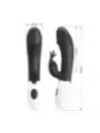 Pretty Love - Vibratore Rabbit Rasmussen 30 Funzioni Nero - HIGH TECH - Vibratori Rabbit | erosidea.com