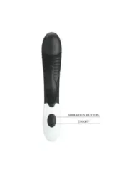 Pretty Love - Vibratore Rabbit Rasmussen 30 Funzioni Nero - HIGH TECH - Vibratori Rabbit | erosidea.com