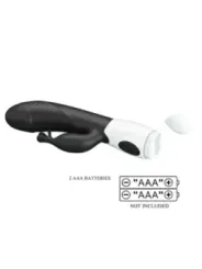 Pretty Love - Vibratore Rabbit Rasmussen 30 Funzioni Nero - HIGH TECH - Vibratori Rabbit | erosidea.com