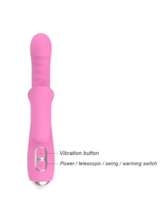 Nalone - Vibratore Rabbit T-May Magic Stick Rosa - NALONE - Vibratori Rabbit | erosidea.com