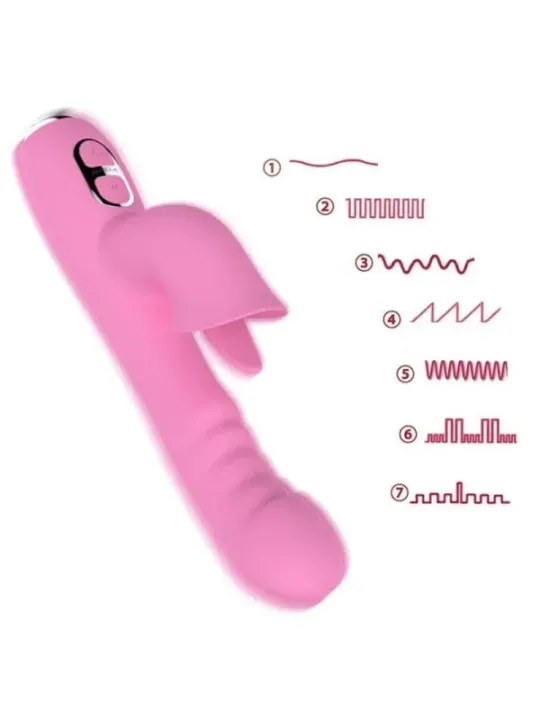 Nalone - Vibratore Rabbit T-May Magic Stick Rosa - NALONE - Vibratori Rabbit | erosidea.com