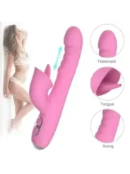 Nalone - Vibratore Rabbit T-May Magic Stick Rosa - NALONE - Vibratori Rabbit | erosidea.com